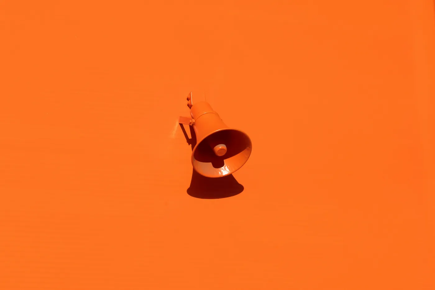 Megaphone symbolizing outreach and digital PR for earning backlinks